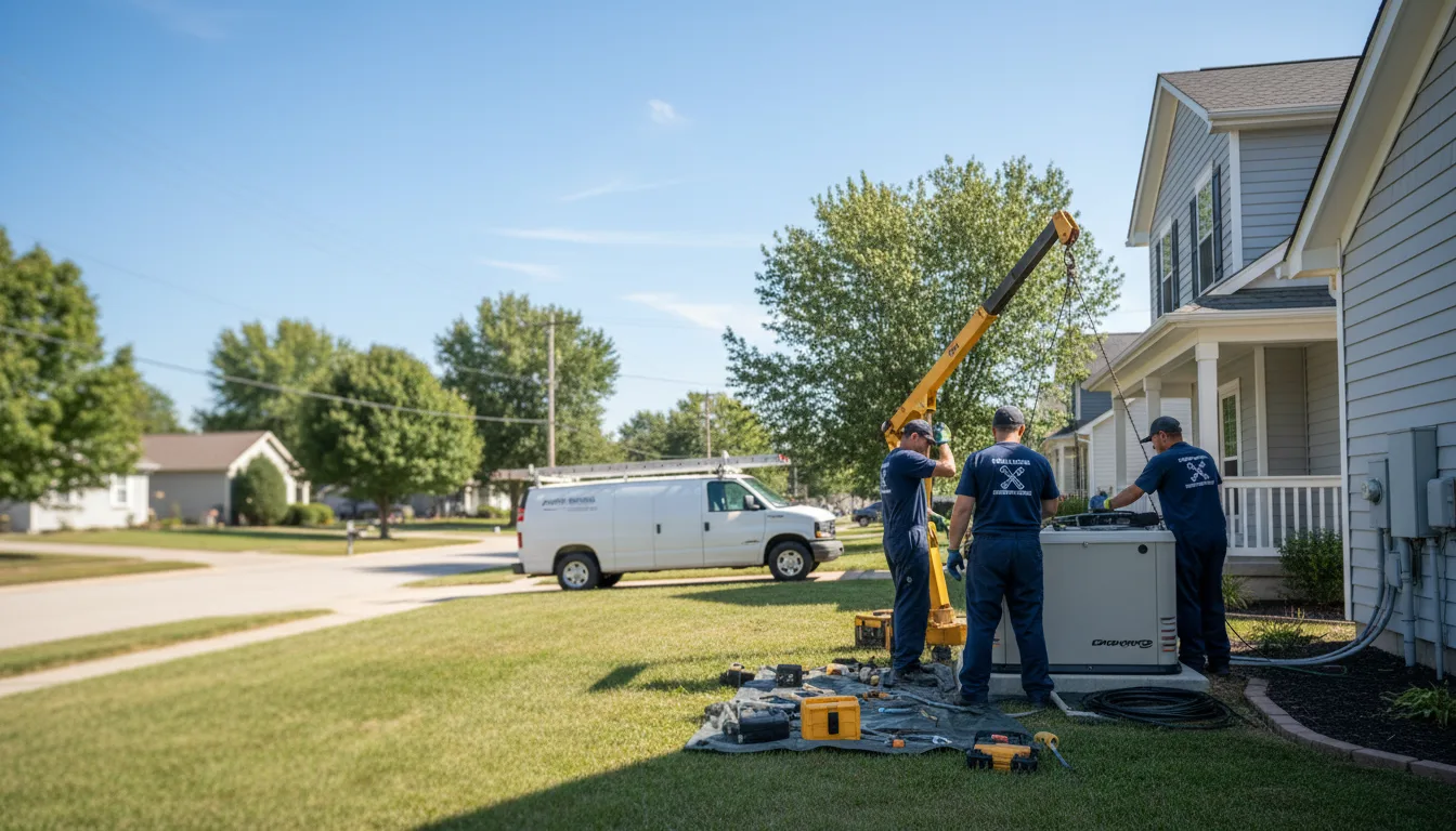 Generator Installation in Bluffton, IN near me